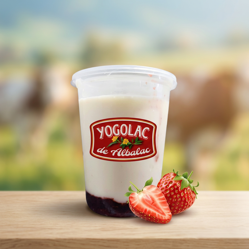 Yogolac™ Fresa — 32 oz · + frutas + probióticos