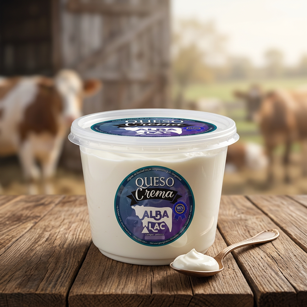 Queso crema — 480 gramos · 100% natural