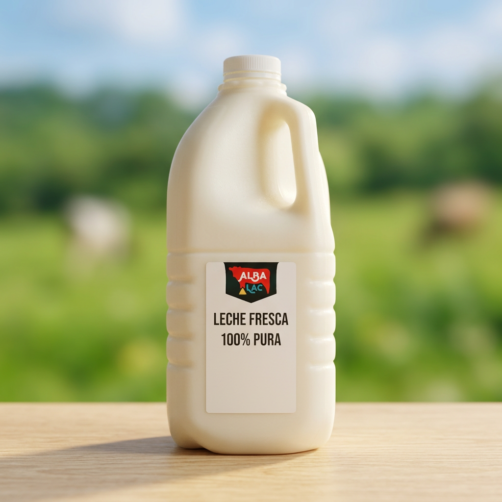 Leche pura pasteurizada — ½ galón · fresca y cremosa